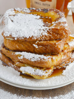 French Toast with Warm Bourbon Vanilla Syrup Photo