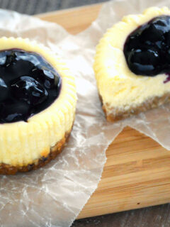 Gluten Free Granola Mini Cheesecakes Image