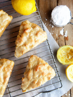 Lemon Cream Scones Picture