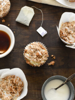 Lemon Earl Grey Streusel Muffins Image