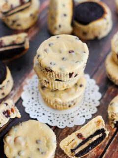 Mini Peanut Butter Oreo Cheesecakes Picture