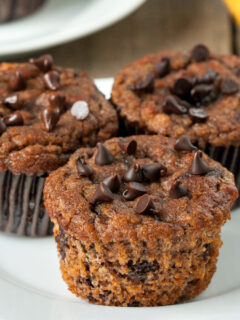 Paleo Banana Chocolate Chip Muffins Photo