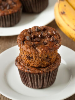 Paleo Banana Chocolate Chip Muffins Picture