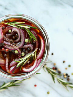 Pickled Red Onions Photo
