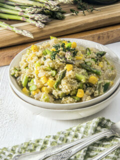 Quinoa Risotto with Asparagus Image