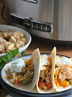 Slow Cooker Chicken Fajitas Picture