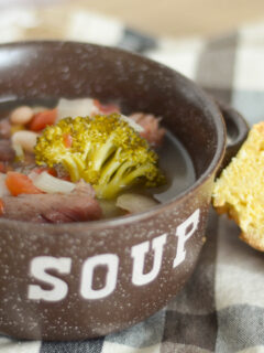 Slow Cooker Ham and Bean Soup Photo