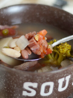 Slow Cooker Ham and Bean Soup Picture