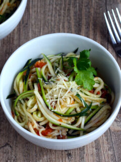 Zucchini Ribbon Salad Picture