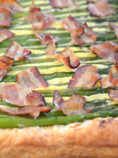 Asparagus Tart with Bacon Picture