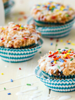 Birthday Cake Muffins Photo