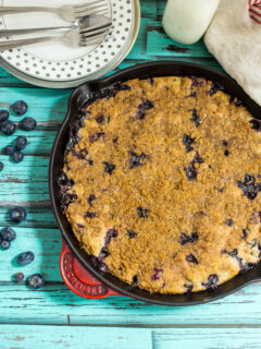 Blueberry Bourbon Buckle Pic