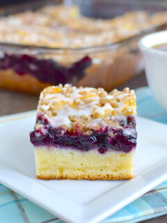 Blueberry Cream Coffee Cake Image
