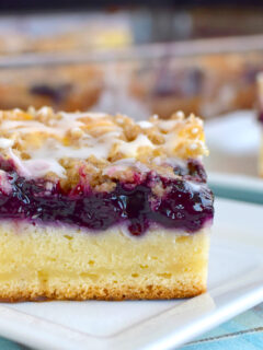 Blueberry Cream Coffee Cake Photo