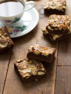 Brown Butter Brownies with Chai Pic