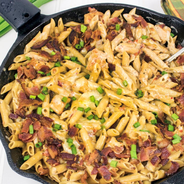 Chicken Bacon Ranch Pasta Photo
