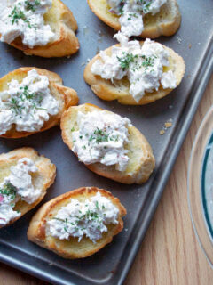 Chicken Salad Crostini Picture