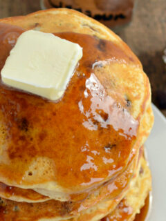 Cinnamon Raisin Bread Pancakes Image