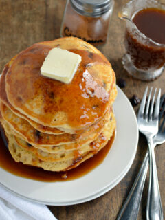 Cinnamon Raisin Bread Pancakes Pic