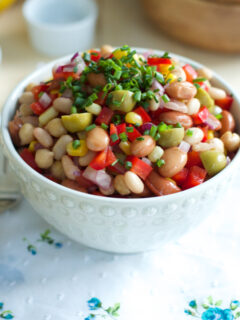 Easy Bean Salad Pic