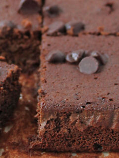 Gluten Free Double Chocolate Bars Image