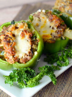 Gluten Free Italian Stuffed Peppers Photo