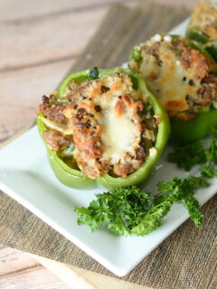 Gluten Free Italian Stuffed Peppers Picture