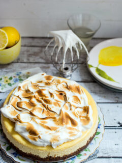 Lemon Drop Meringue Cheesecake Image