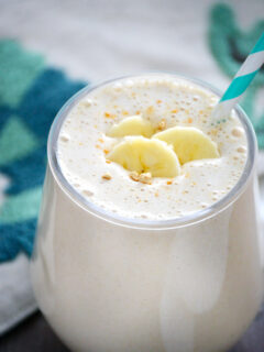 Oatmeal Banana Peanut Butter Smoothie Picture