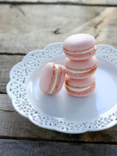 Rose & Lavender Macarons Image