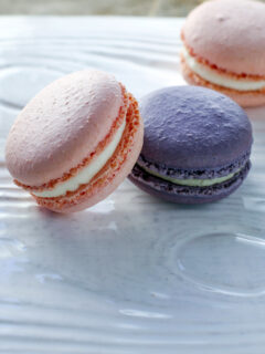 Rose & Lavender Macarons Pic