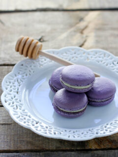 Rose & Lavender Macarons Picture