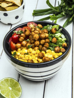 Avocado Lime Roasted Chickpea Salad Picture
