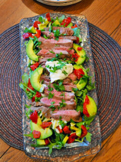 Carne Asada Salad Picture