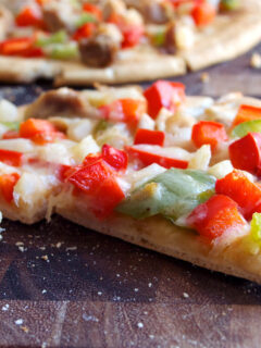 Chicken Fajita Flatbread Picture