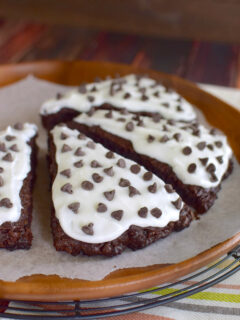 Frosted Chocolate Banana Scones Image