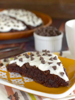 Frosted Chocolate Banana Scones Pic