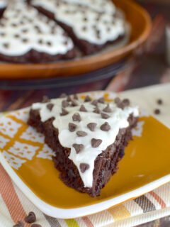 Frosted Chocolate Banana Scones Picture