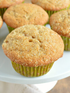 Ginger Rhubarb Muffins Image