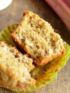 Ginger Rhubarb Muffins Picture