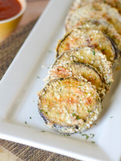 Gluten Free Baked Eggplant Bites Image