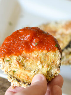 Gluten Free Baked Eggplant Bites Picture