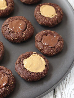 Gluten Free Chocolate Thumbprint Cookies Picture