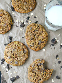 Gluten Free Oatmeal Chocolate Chip Cookies Pic