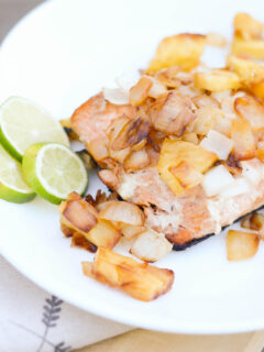 Grilled Salmon with Pineapple Salsa Picture