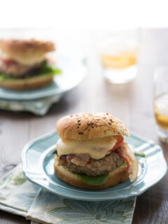 Hot Brown Turkey Burger Image