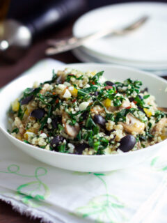 Kalamata Collard Quinoa Salad Image