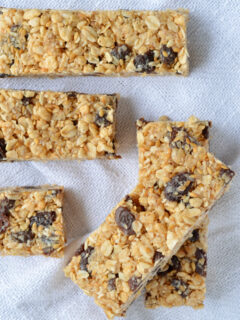 Oatmeal Raisin Cookie Granola Bars Picture