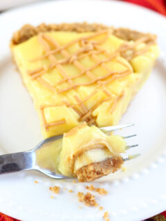 Peanut Butter Banana Pudding Tart Image