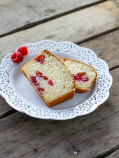 Raspberry Pound Cake Picture